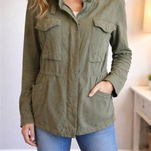 Thread & Supply Sage Green Utility Jacket